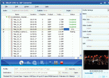 Xilisoft DVD to 3GP Converter Screenshot 1