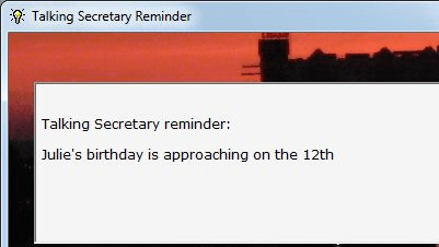 Talking Secretary Screenshot 1