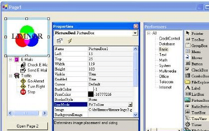 Limnor Codeless Programming System Screenshot 1