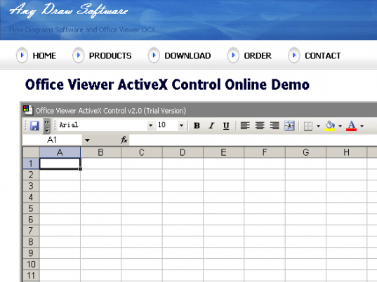 Office Viewer ActiveX Control Screenshot 1