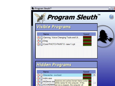 Program Sleuth Screenshot 1