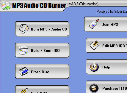 MP3 Audio CD Burner Screenshot 1