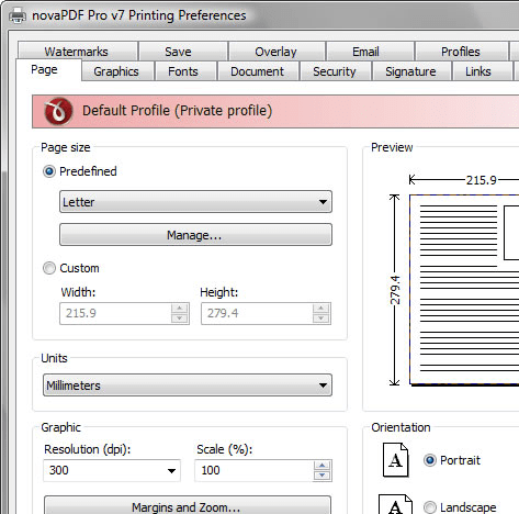 novaPDF Server Pro Screenshot 1