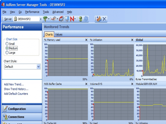 AdRem Server Manager 6.0 Screenshot 1
