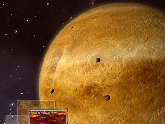Venus Observation 3D Screensaver Screenshot 1
