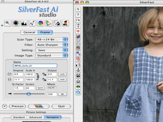 SilverFast Ai Epson Scan-Software (Win) Screenshot 1