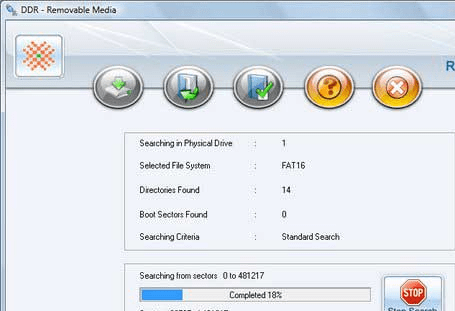 USB Media Files Recovery Software Screenshot 1