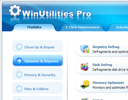 Windows XP Cleaner Screenshot 1