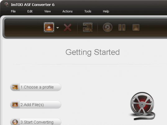 ImTOO ASF Converter 6 Screenshot 1