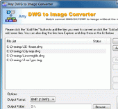 DWG to JPG Converter - 2010.11.6 Screenshot 1