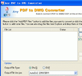 PDF to DXF Converter 9.11.8 Screenshot 1