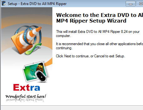 Extra DVD to All MP4 Ripper Screenshot 1