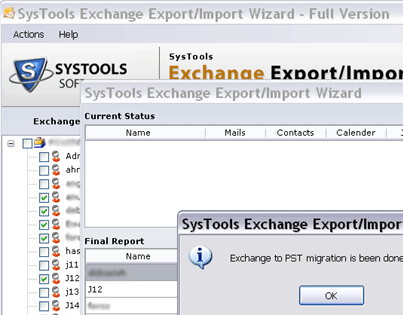 Convert Outlook to Exchange Server Screenshot 1