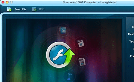 Firecoresoft SWF Converter Screenshot 1