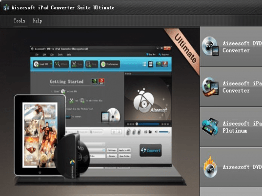 Aiseesoft iPad Converte Suite Ultimate Screenshot 1