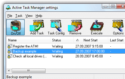 Active Task Manager Screenshot 1