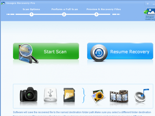Images Recovery Pro Screenshot 1