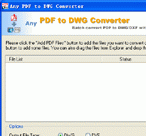 PDF to DXF Converter (PDF to DXF) Screenshot 1
