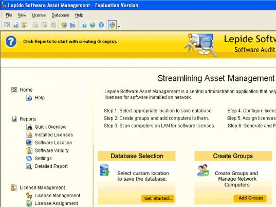 Lepide Software Asset Management Screenshot 1