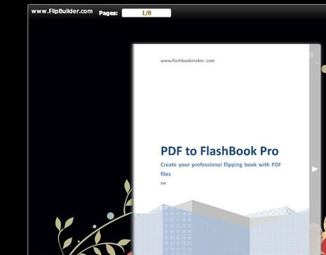 FlashBook Template Pack for Flower Screenshot 1