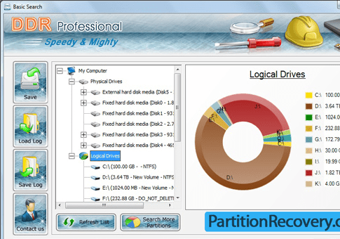 Partition Recovery Screenshot 1