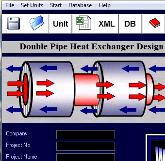 Double Pipe Heat Exchanger Design Screenshot 1