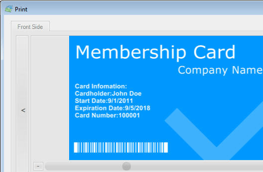 Membership Card Maker Screenshot 1