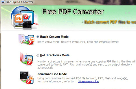 Free FlipPDF Converter Screenshot 1