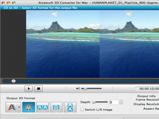 Aiseesoft 3D Converter Screenshot 1