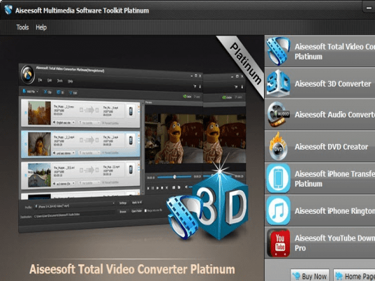 Aiseesoft Multimedia Toolkit Platinum Screenshot 1