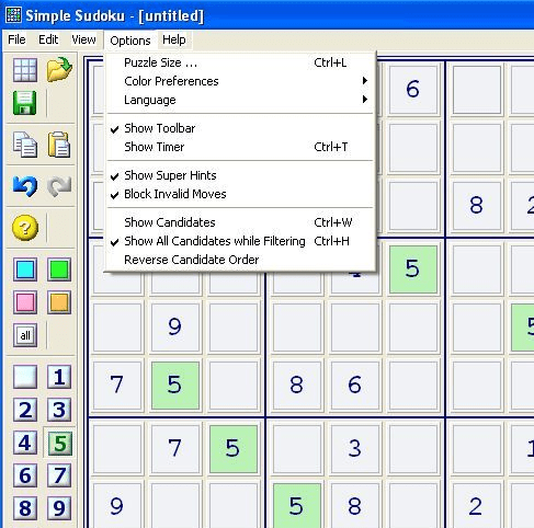 Simple Sudoku Screenshot 1