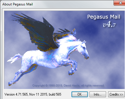 Pegasus Mail Screenshot 1