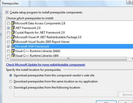 Microsoft XNA Framework Redistributable Screenshot 1