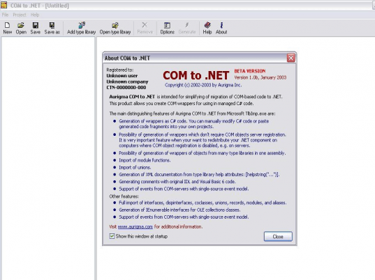 Aurigma COM to .NET Screenshot 1