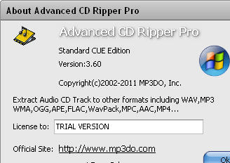 advanced cd ripper pro Screenshot 1