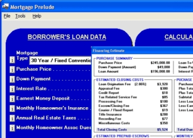 Mortgage Prelude Screenshot 1