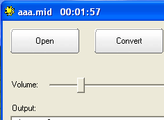 MIDI to MP3 Maker Screenshot 1