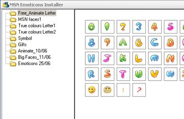 MSN Emoticons Installer Screenshot 1
