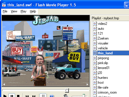 Flash Movie Player Screenshot 1