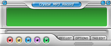 Crystal MP3 Recorder Screenshot 1