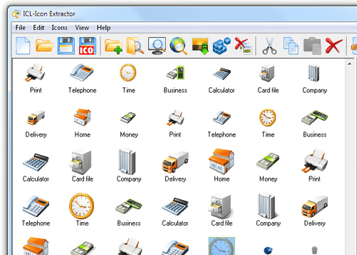 ICL-Icon Extractor Screenshot 1