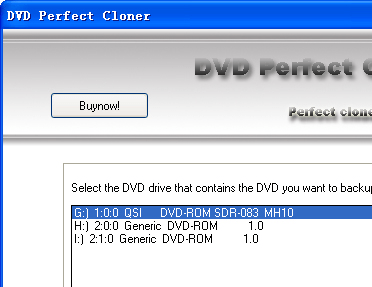 DVD Perfect Cloner Screenshot 1