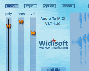 Audio To MIDI VST (PC) Screenshot 1