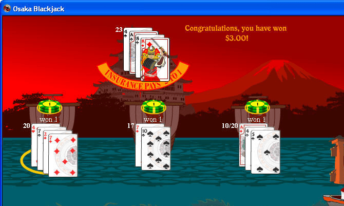 Osaka Blackjack Screenshot 1