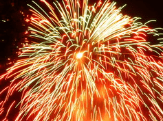 Spectacular Fireworks Screensaver Screenshot 1
