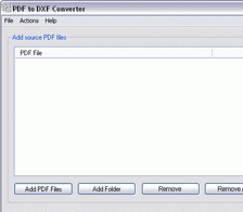 PDF to DXF Converter- Screenshot 1