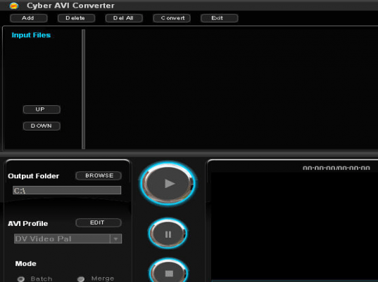 Cyber AVI Converter Screenshot 1