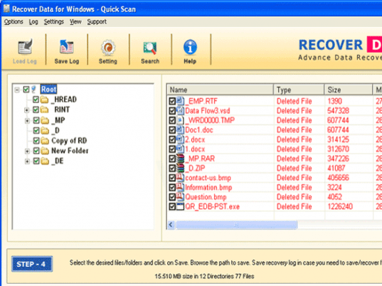 Recover Data for FAT and NTFS Screenshot 1