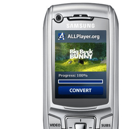 Free ALLConverter to 3GP/GSM Phone Screenshot 1