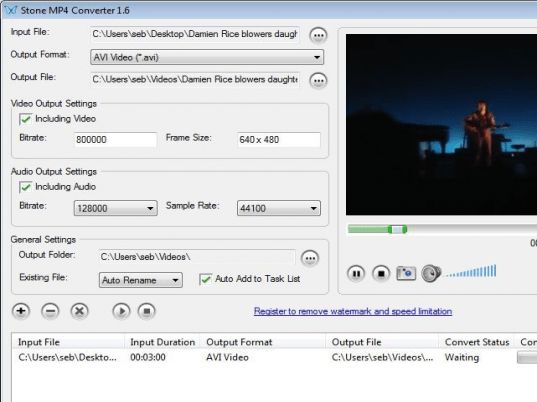 Stone MP4 Converter Screenshot 1